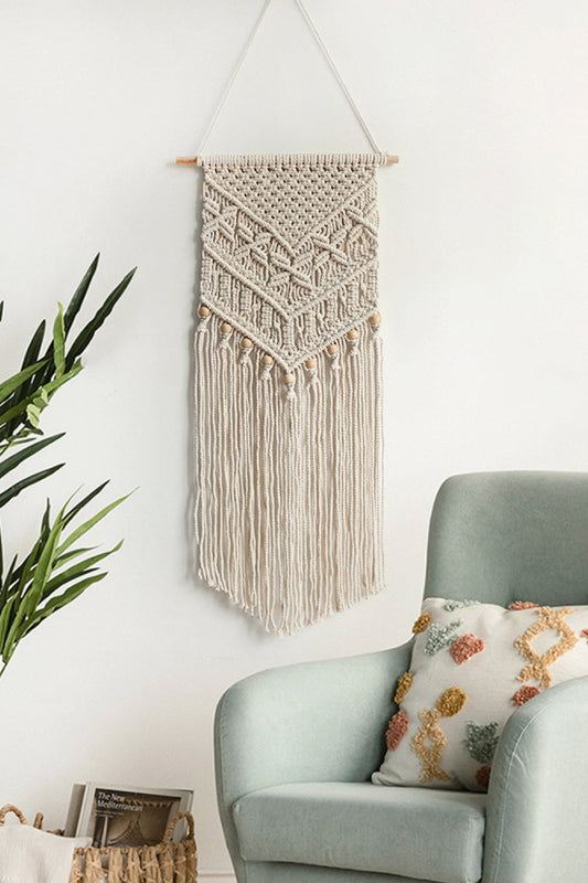 Macrame Fringe Wall Hanging