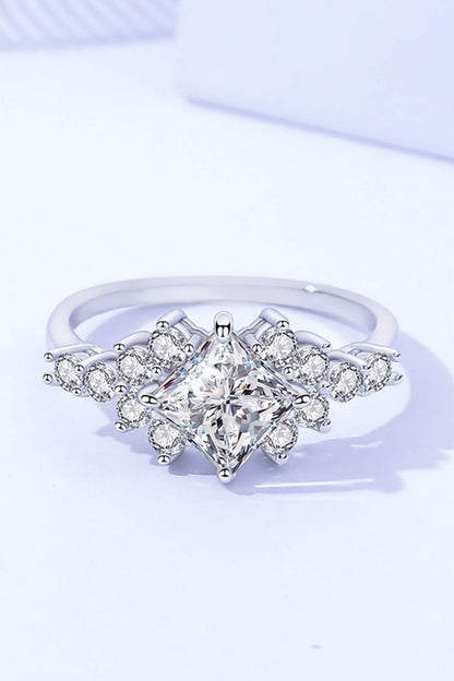 1.38 Carat Moissanite Ring