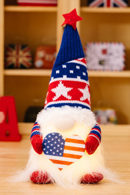 2-Piece Independence Day Knit Decor Gnomes